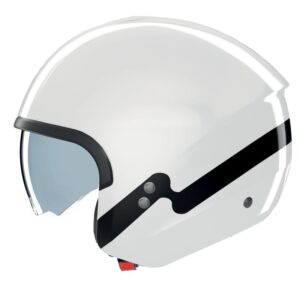 Casque jet Nolan N20-2 ZEFIRO avec écran solaire et ventilation supérieure