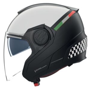Casque jet Nolan N40-5 BELLAVISTA avec écran couvrant le visage