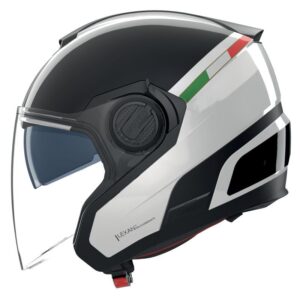 Casque jet Nolan N40-5 INTEGRO avec écran large et solaire intégré
