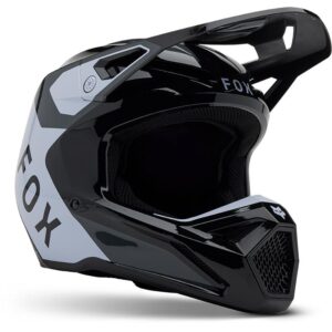 Casque cross FOX V1 LEAN avec visière réglable et fermeture double D