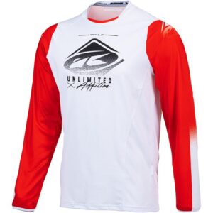 Maillot cross KENNY TITANIUM avec coupe raglan et empiècements aérés