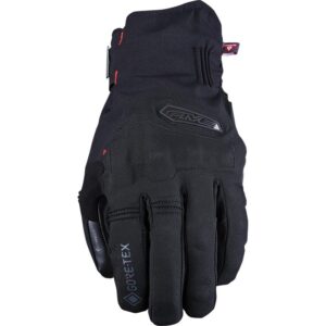 Gants Five WFX City Evo noirs avec manchette courte et protections ErgoProtech