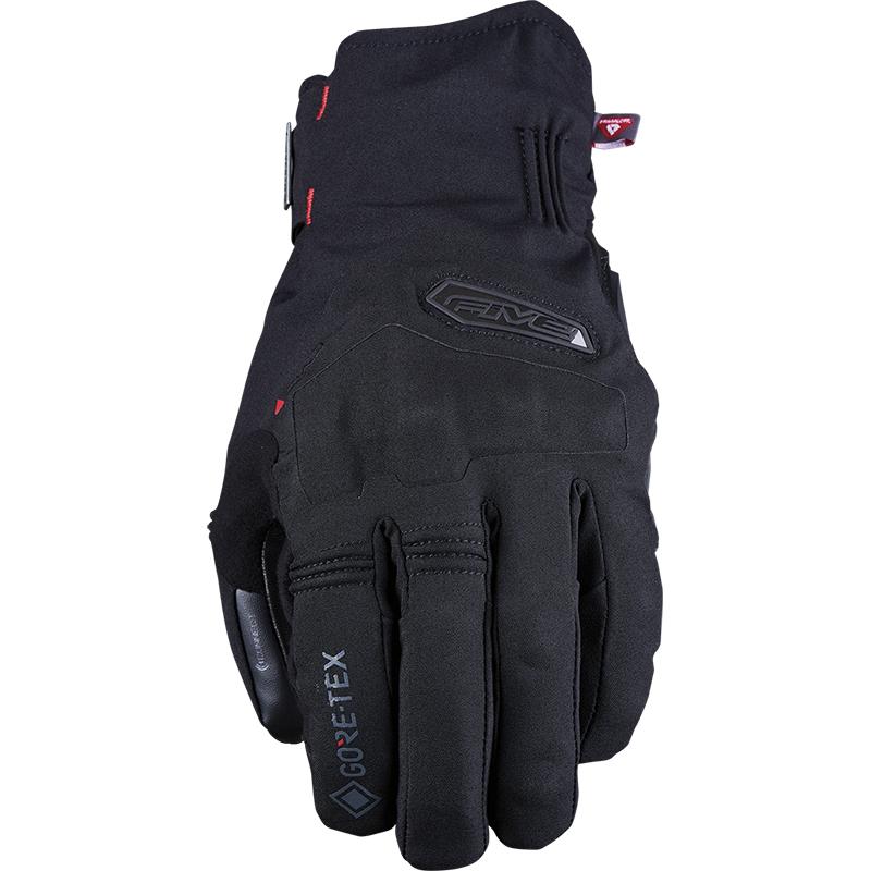 Gants Five WFX City Evo noirs avec manchette courte et protections ErgoProtech