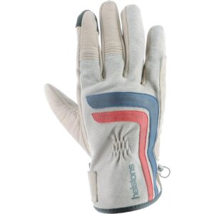 Gants Helstons Jeff en cuir de chèvre avec manchette courte et paume renforcée