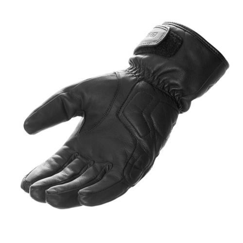 Gants moto Bering Ken noirs avec coque de protection aux phalanges — vue 2