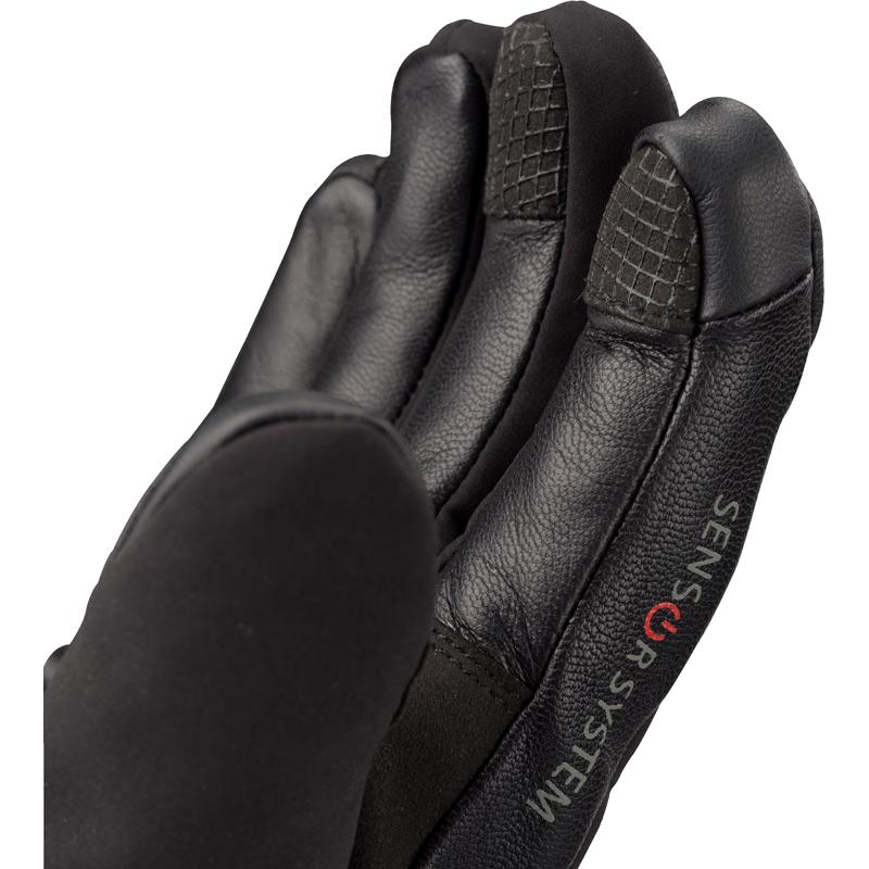 Paire de gants Bering Loky Goretex noirs avec protections aux phalanges — vue 2