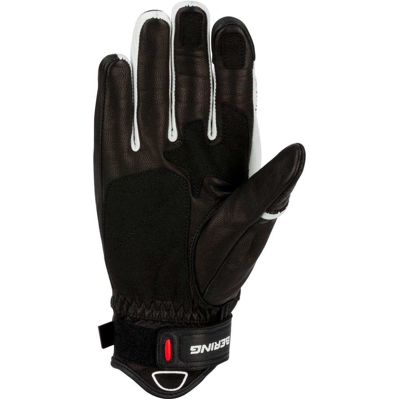 Gants Bering Alfred noirs avec protections souples et paume renforcée — vue 2