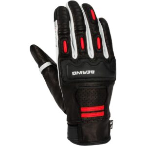 Gants Bering Alfred noirs avec protections souples et paume renforcée