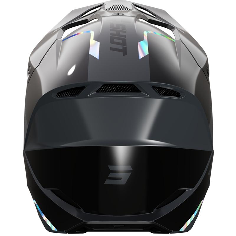 Casque cross SHOT FURIOUS BOLT avec visière ventilée et finition brillante — vue 2