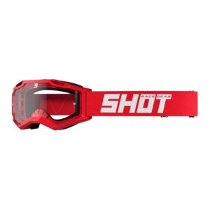 Masque cross SHOT ASSAULT 2.0 avec écran clair et bandeau siliconé