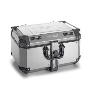 Top case GIVI TREKKER OUTBACK 58 en aluminium, conçu pour l’arrière d’une moto