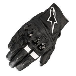 Gants Alpinestars Celer V2 en cuir avec coque rigide sur les phalanges