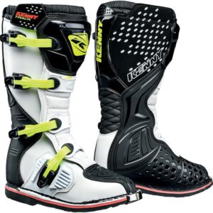 Bottes cross KENNY TRACK avec quatre boucles réglables et renforts intégrés