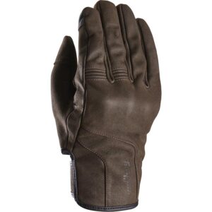 Gants Furygan TD Vintage D3O marron en cuir avec protections métacarpiennes