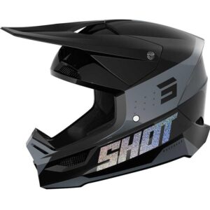 Casque cross SHOT FURIOUS LEAGUE avec visière ventilée et finition résistante