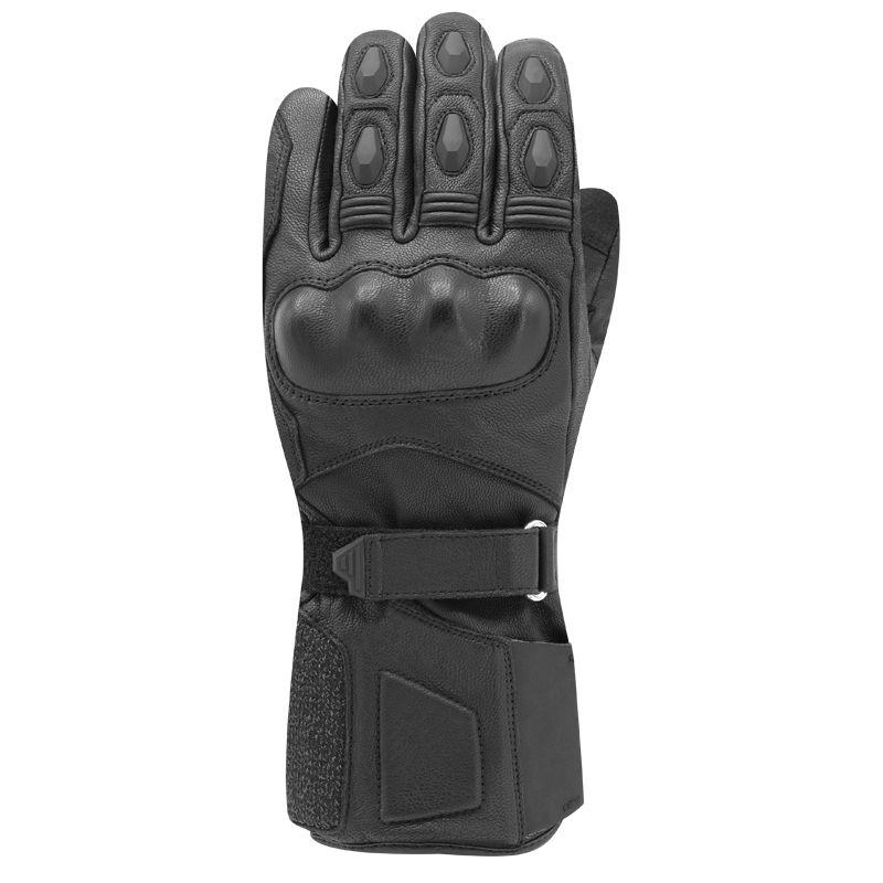 gants UZZI WINTER 4 RACER noirs avec coque de protection aux phalanges