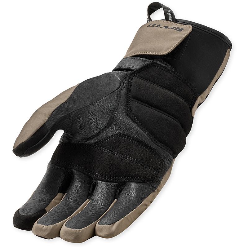 Gants REVIT Convergent H2O sable et noir avec paume cuir — vue 2