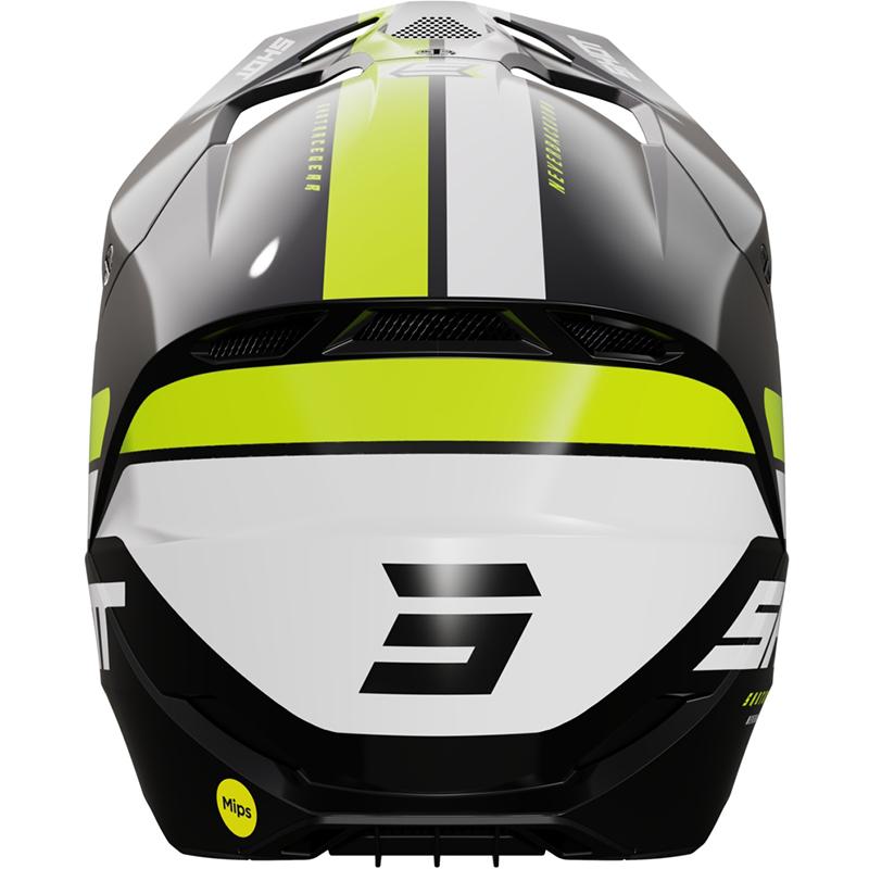 Casque cross SHOT RACE IRON avec visière ventilée et coque renforcée — vue 2