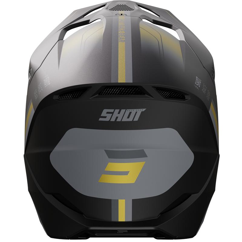Casque cross SHOT FURIOUS AIM avec visière ventilée et fermeture Double D — vue 2