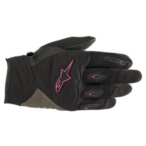 Gants Alpinestars Women's Shore d’été en cuir, stretch et mesh pour motardes