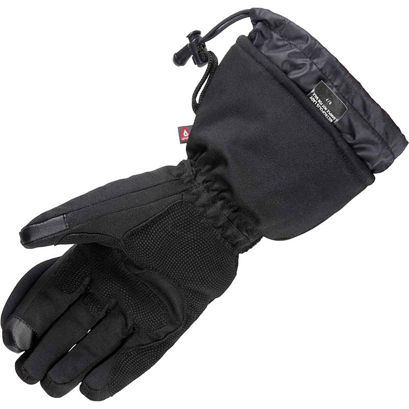 Gants VQUATTRO METROPOLIS 18 LADY chauffants noirs avec manchette longue — vue 2