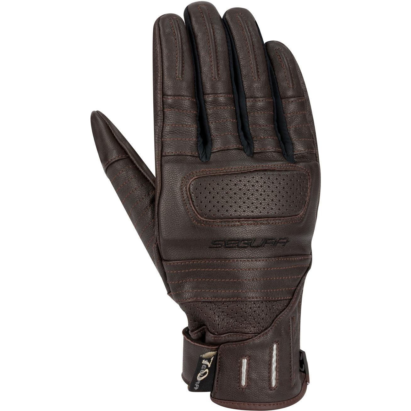 Gants Segura Horson d’été en cuir de chèvre avec renforts et détails réfléchissants