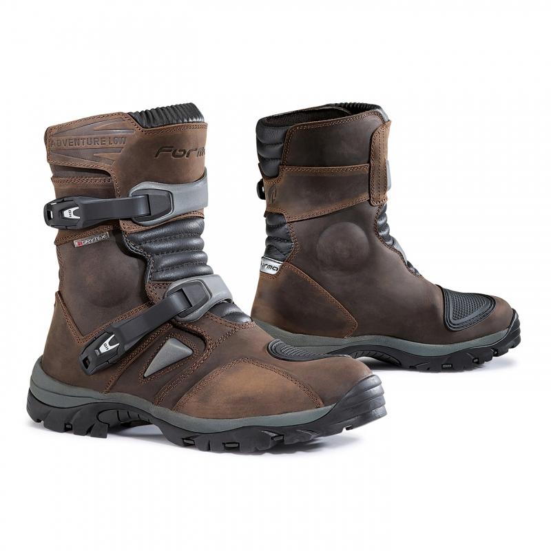 Bottes Forma Adventure Low marron en cuir huilé avec boucles réglables