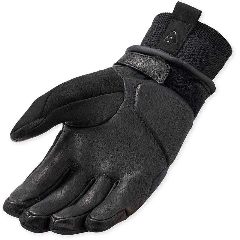 Gants REVIT Hydra 3 H2O noirs avec coque, membrane et réglage au poignet — vue 2