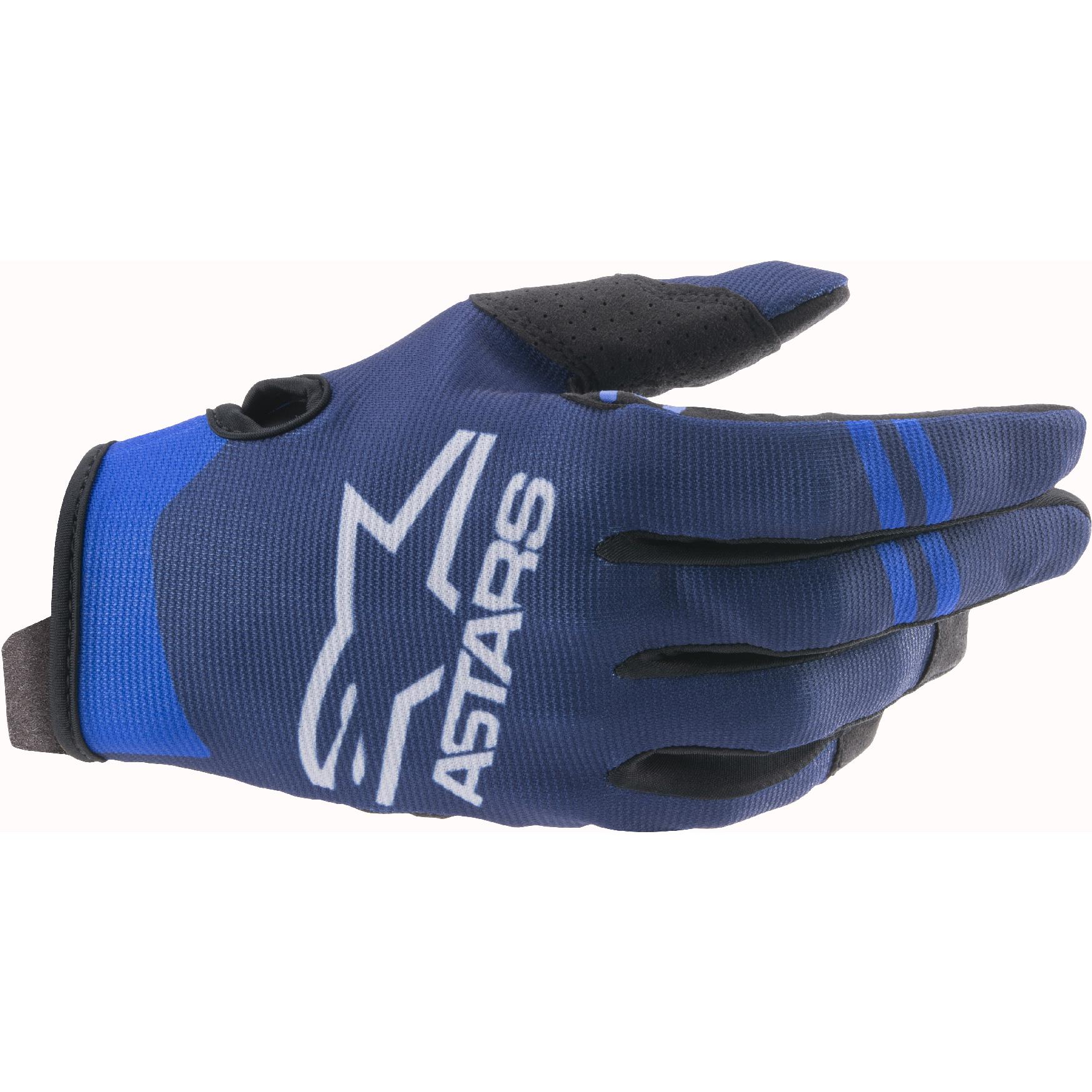 Gants cross Alpinestars Radar avec paume rembourrée et doigts préincurvés