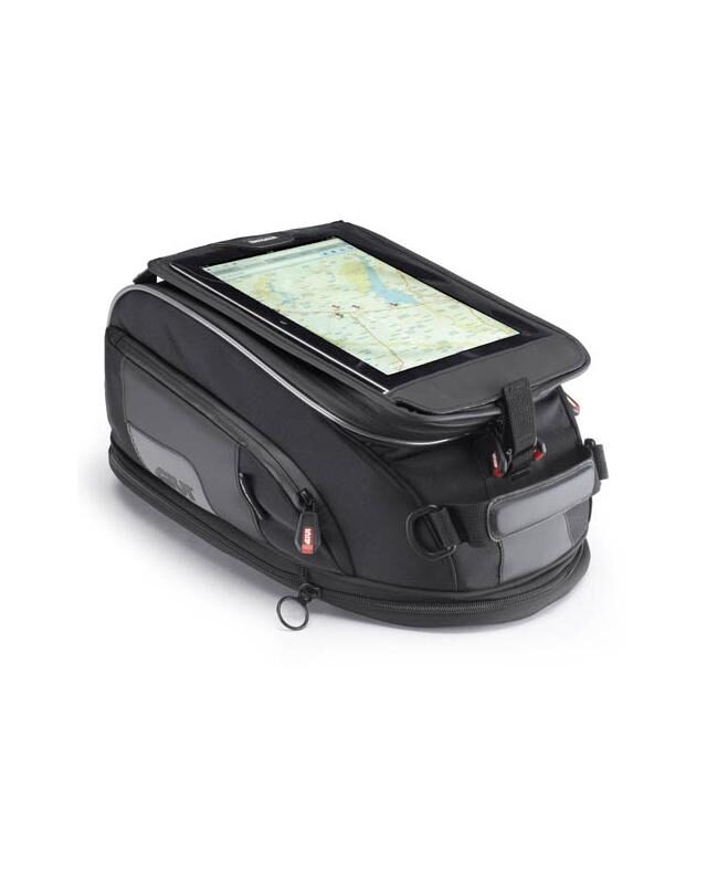 Sacoche réservoir GIVI XS307 Tanklock avec housse de pluie et fixation Tanklock