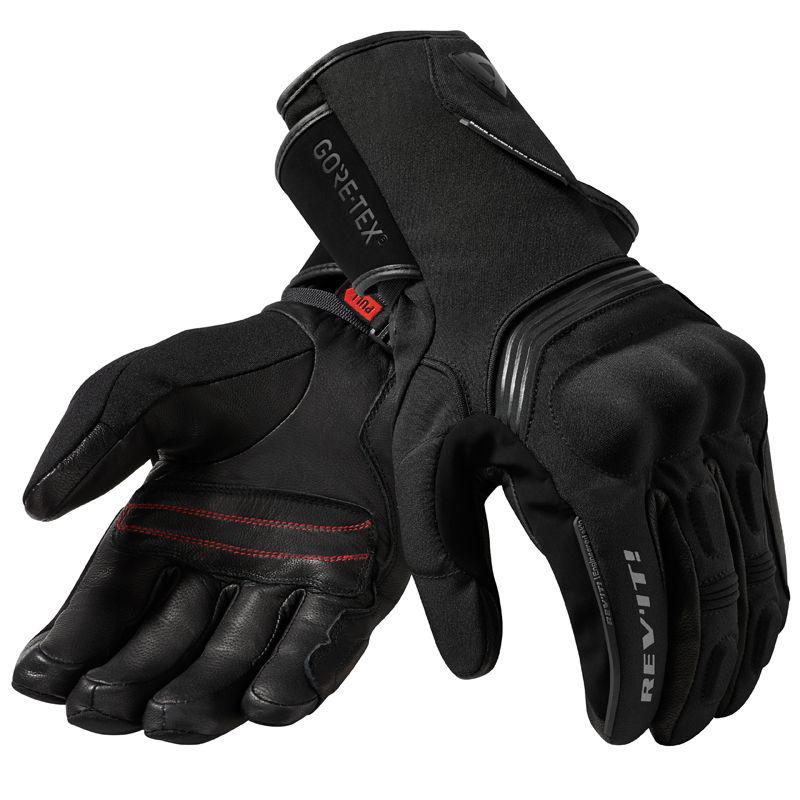 Gants REVIT Fusion 2 GTX noirs avec membrane Gore-Tex et protections