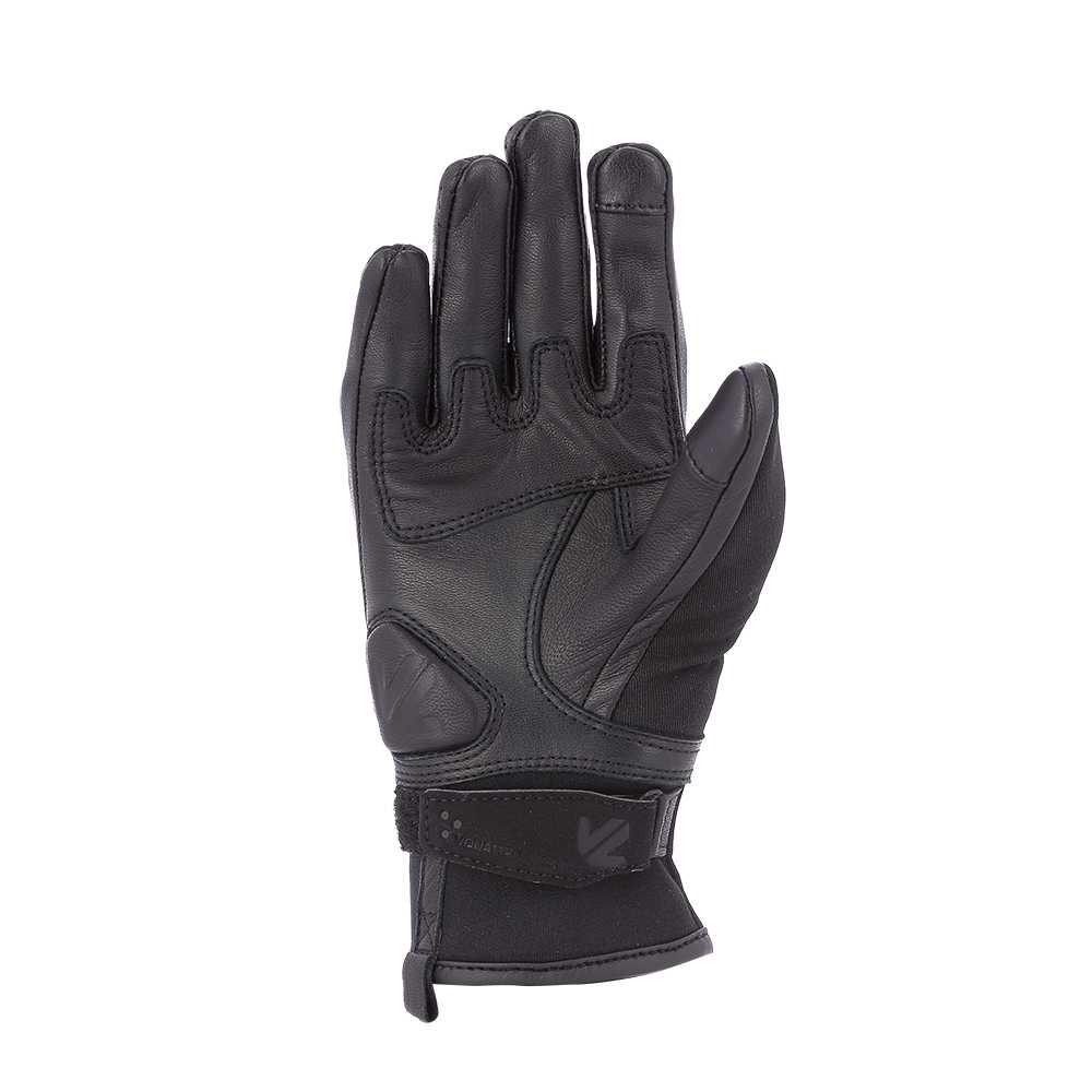 gants VQUATTRO VARANO 19 LADY noirs avec coque aux phalanges — vue 2