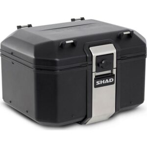 Top case Shad TR48 TERRA BLACK EDITION avec coque noire en aluminium