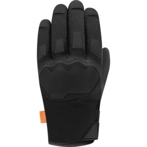 Gants RACER REVOLVE noirs d’été pour homme avec protections D3O®