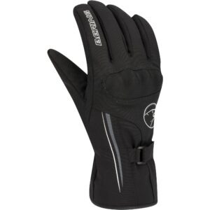 Gants Bering Lady Kevina noirs avec membrane étanche et doublure thermique