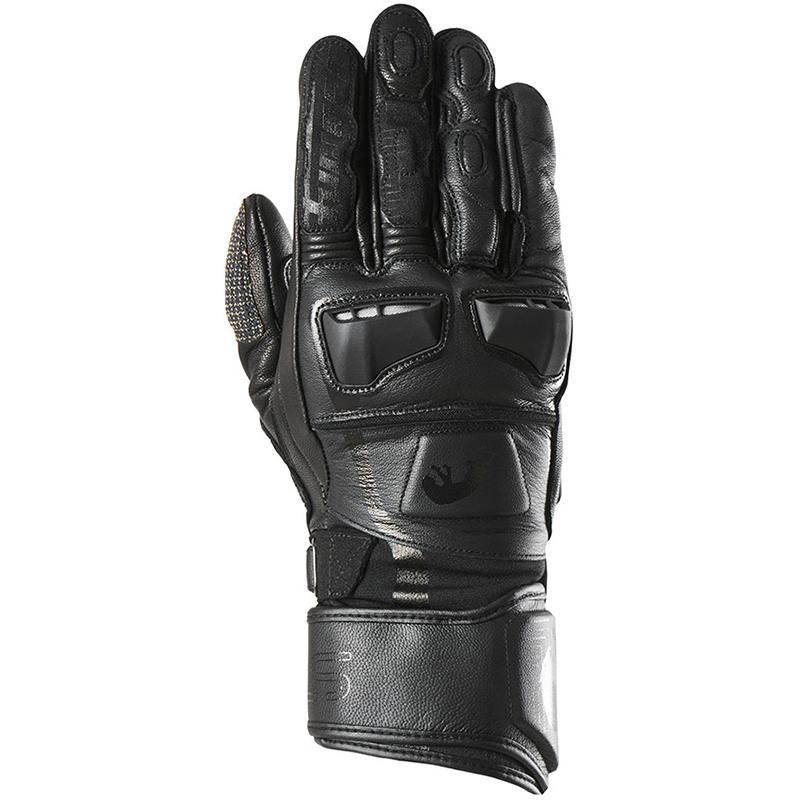 Gants Furygan STYG15 noirs avec coque métacarpienne et sliders de paume
