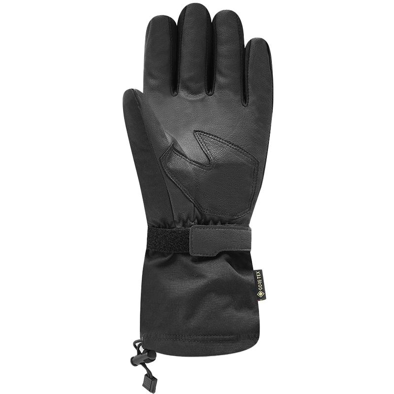 Gants RACER VICTORY 3 GTX noirs à manchettes longues pour la moto — vue 2