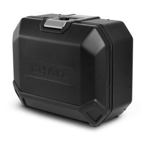 Valise moto SHAD TR36L latérale gauche noire avec filet intérieur et fixation 4P