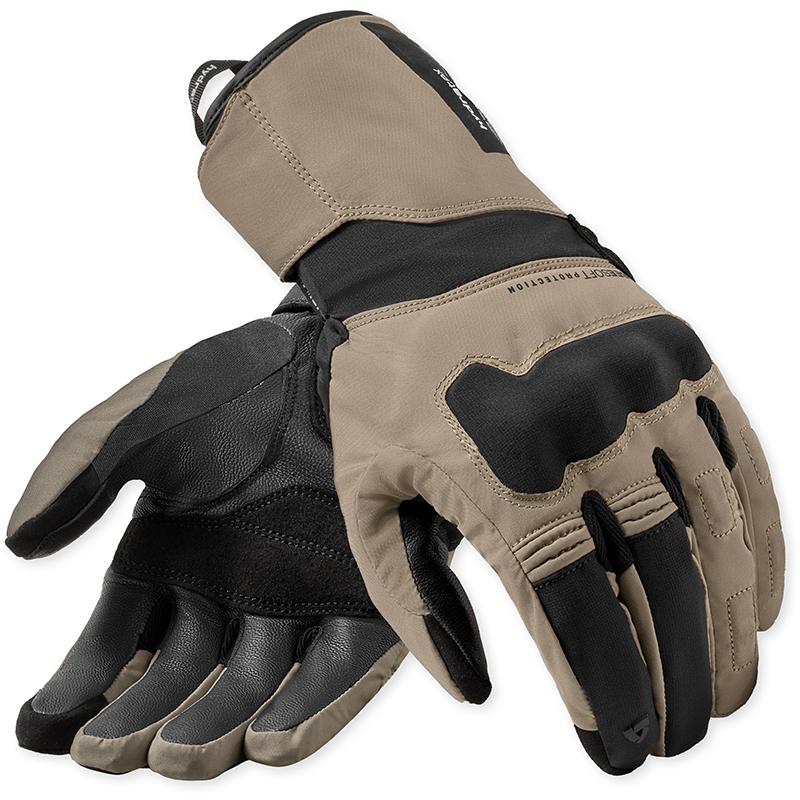 Gants REVIT Convergent H2O sable et noir avec paume cuir