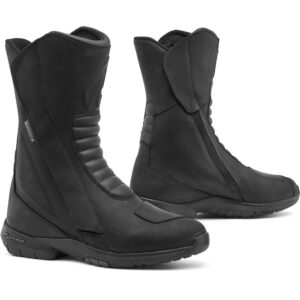 Bottes Forma Frontier noires en cuir avec protections et semelle touring