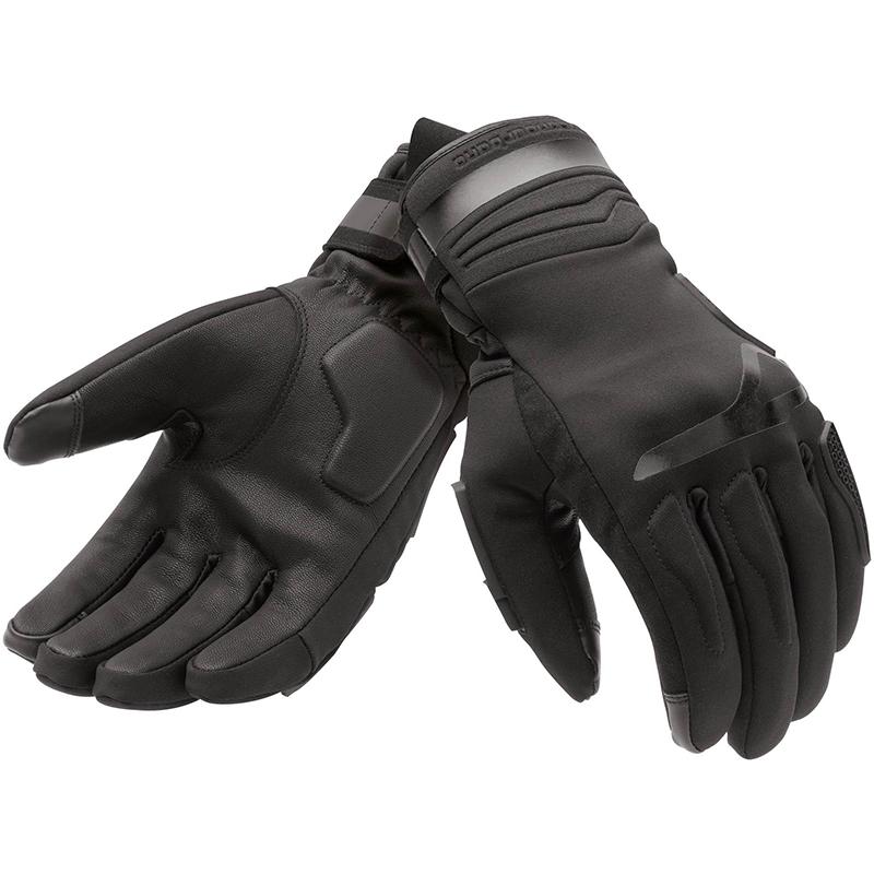 Gants TUCANOURBANO TARGET noirs avec membrane étanche et protections aux articulations