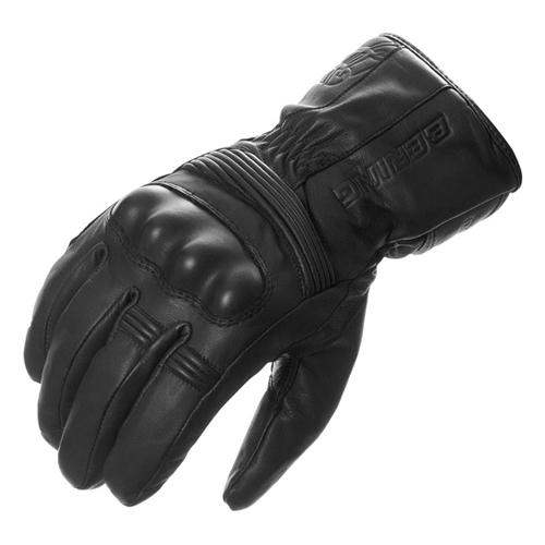 Gants moto Bering Ken noirs avec coque de protection aux phalanges