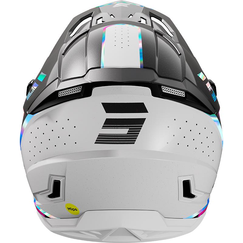 Casque cross SHOT CORE HONOR avec visière ventilée et coque tri composite — vue 2