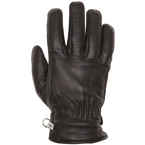 Gants Helstons Mirage en cuir de chèvre avec fermeture réglable par velcro