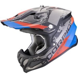 Casque Scorpion VX 22 AIR CX avec visière Exolon et ventilation intégrée