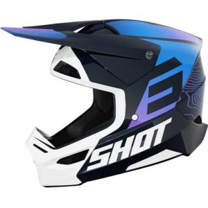 Casque cross SHOT FURIOUS KID APEX enfant avec visière ventilée