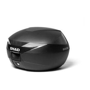 Top case SHAD SH39 de 39 litres avec platine et fermeture à pression