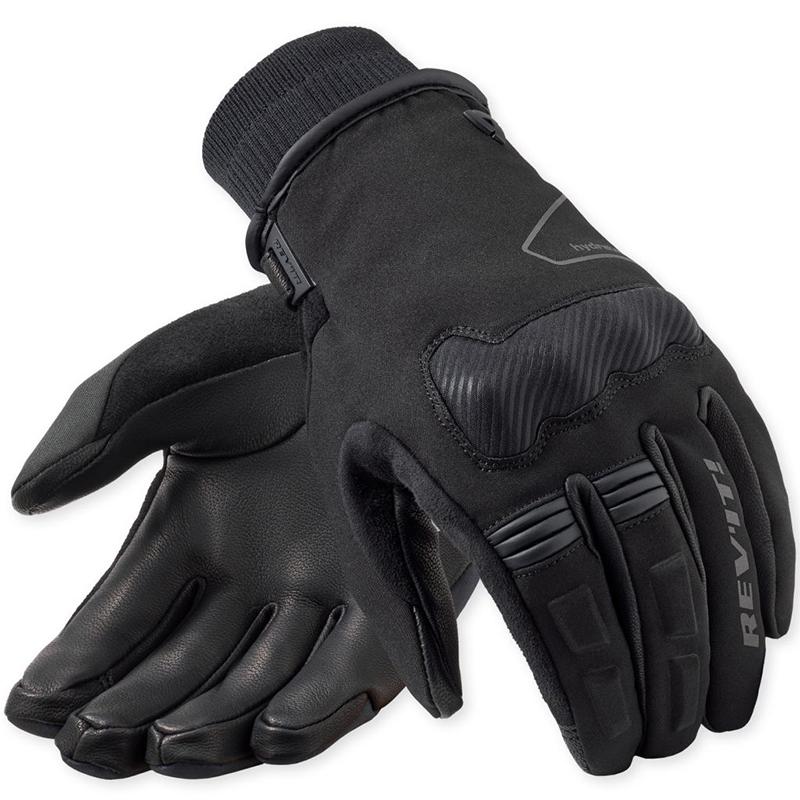 Gants REVIT Hydra 3 H2O noirs avec coque, membrane et réglage au poignet