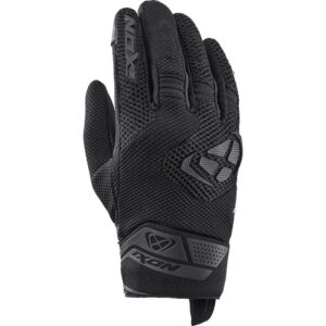 Gants Ixon MIG 2 AIRFLOW LADY noirs avec paume en cuir de chèvre