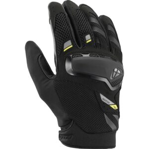 Gants Ixon Namak en cuir avec coques articulées et manchette courte